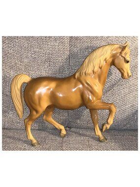 Vintage Breyer Family Arabian Stallion Palomino Horse